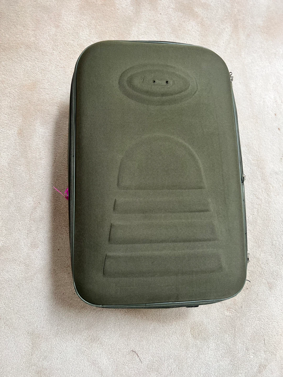 Amsco Olive Green Rolling Suitcase - photo 2