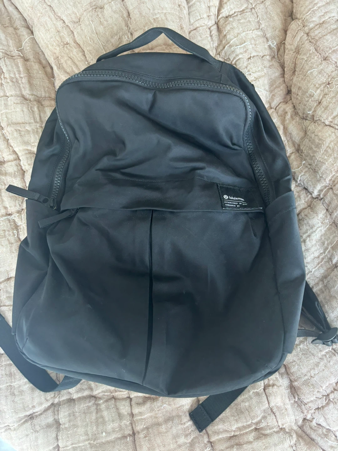 Lululemon Black Backpack