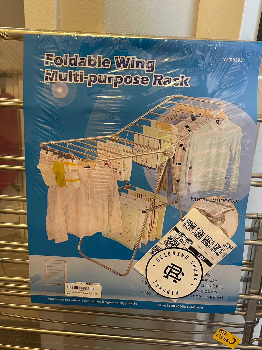 Foldable Cloth Dryer Hanger BRAND NEW