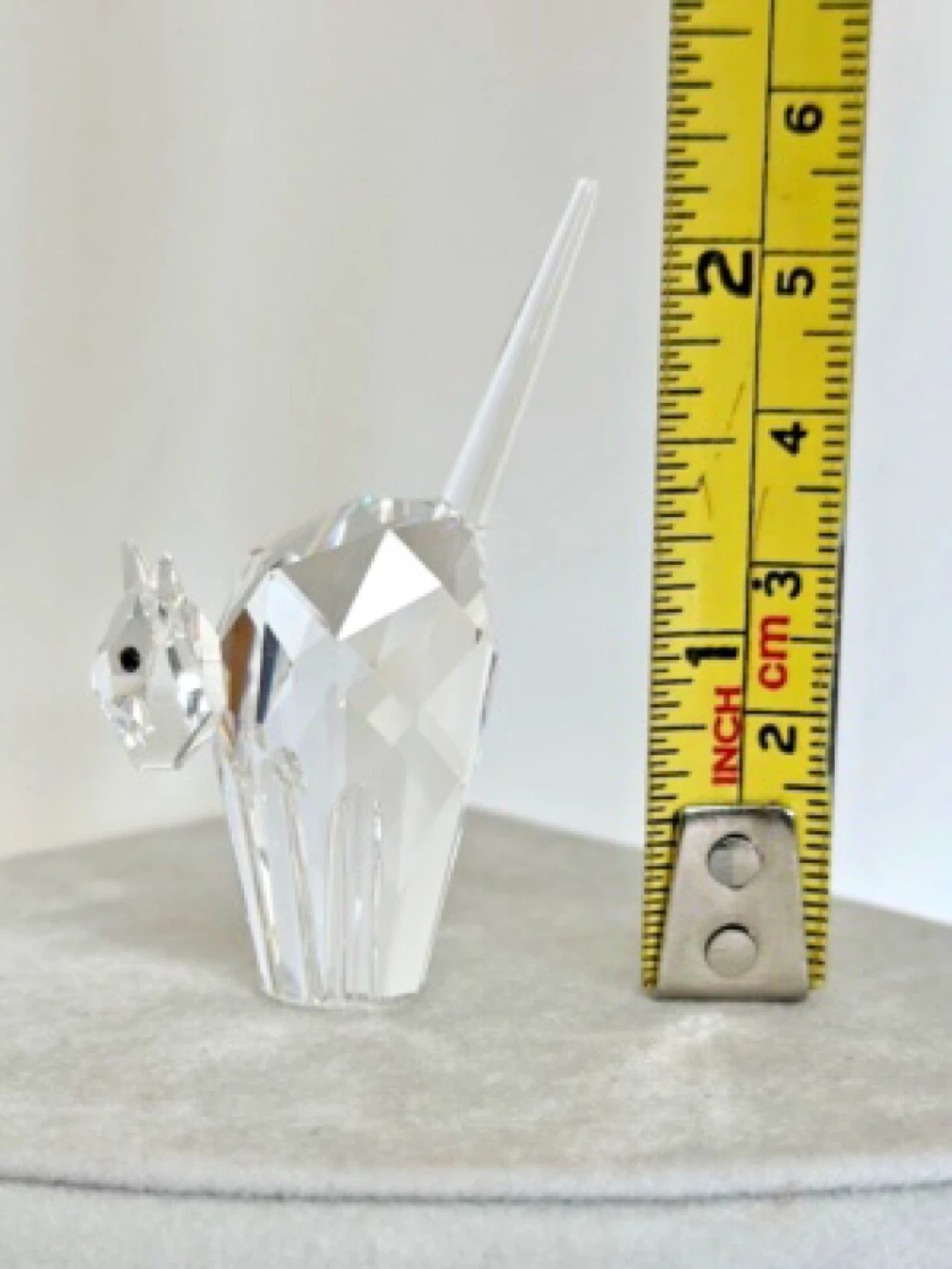 Swabsroski Crystal Cat Figurine