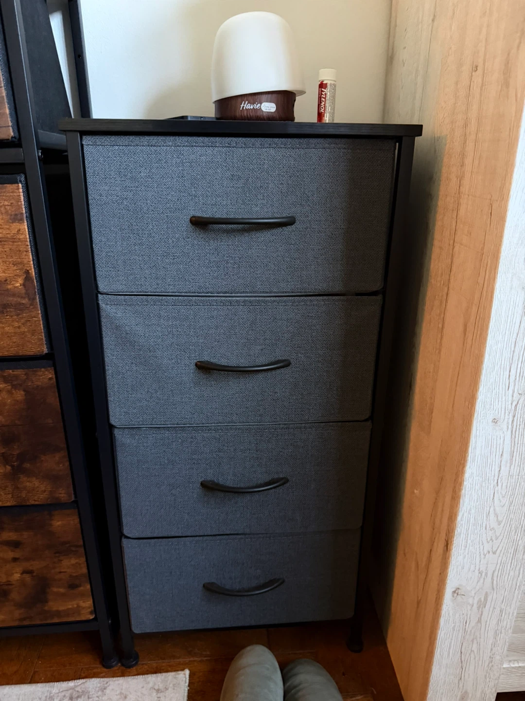 4-Drawer Fabric Dresser