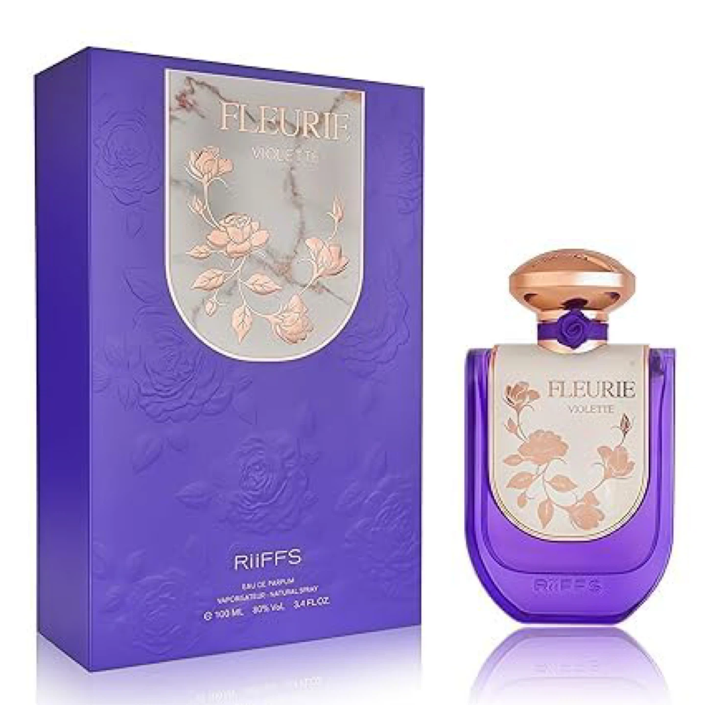RIFFS Fleurie Violette Eau de Parfum for Women, 100ml