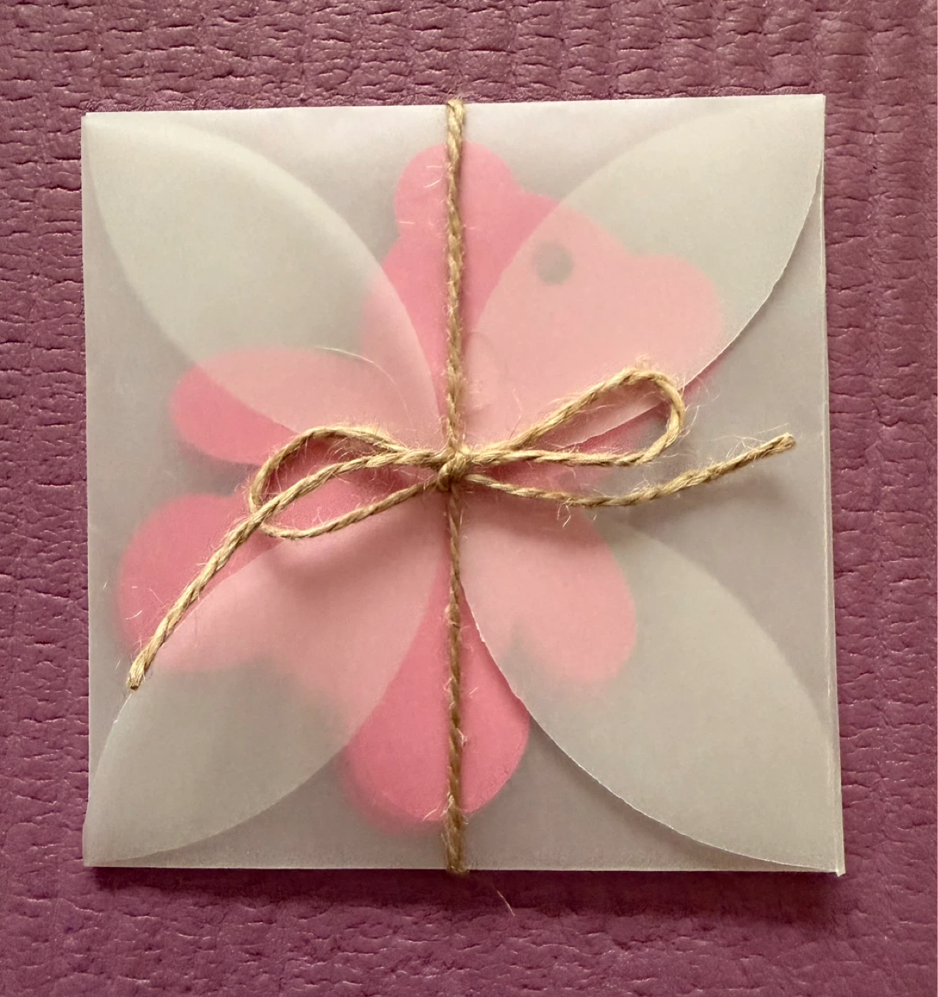 NEW🩷🧸Pink Bear Gift Tags (set of 12) - photo 2