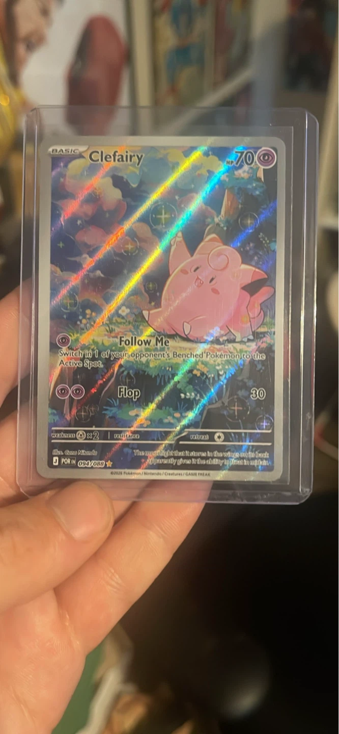 Perfect Order Clefairy Illustration Rare Card
