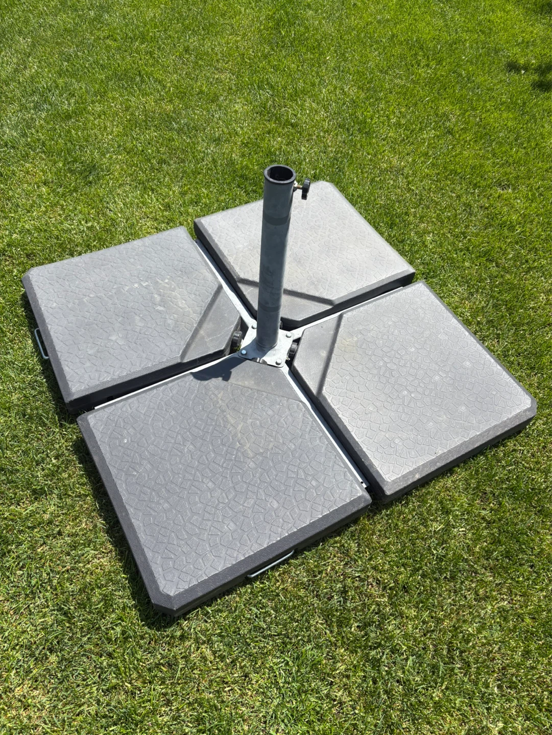 Patio umbrella with stand - photo 4