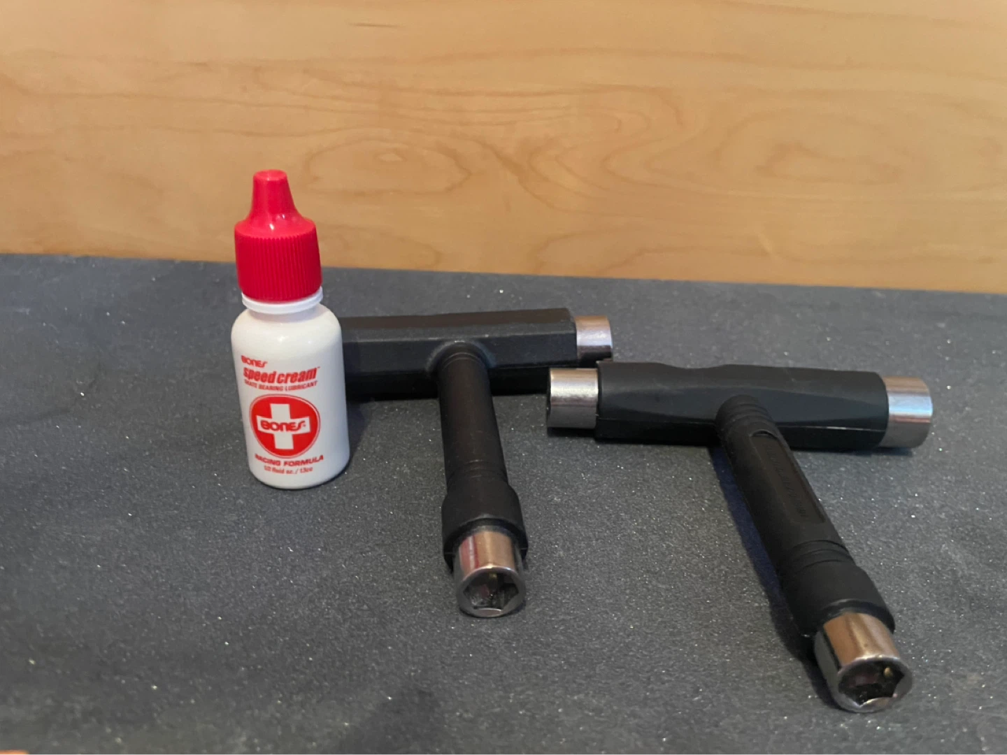 Enjoi Panda Skateboard with Tools and Lubricant - photo 3