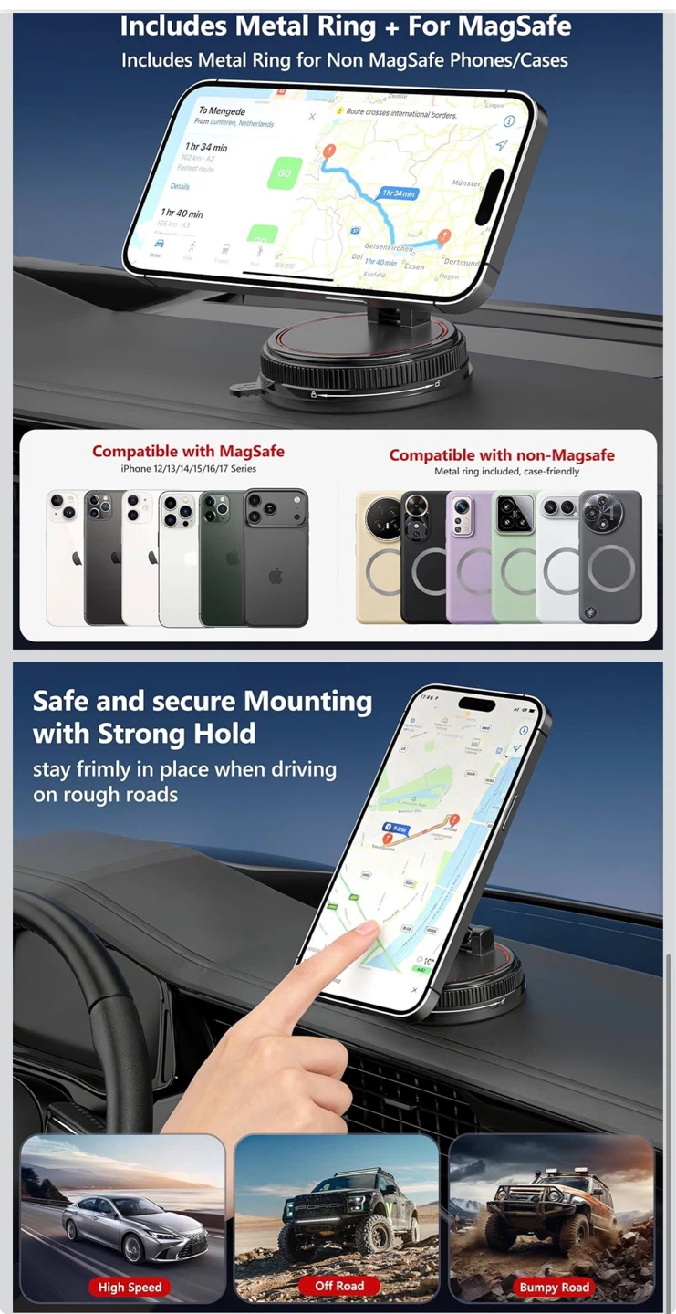 Magnetic Car Phone Holder - photo 4