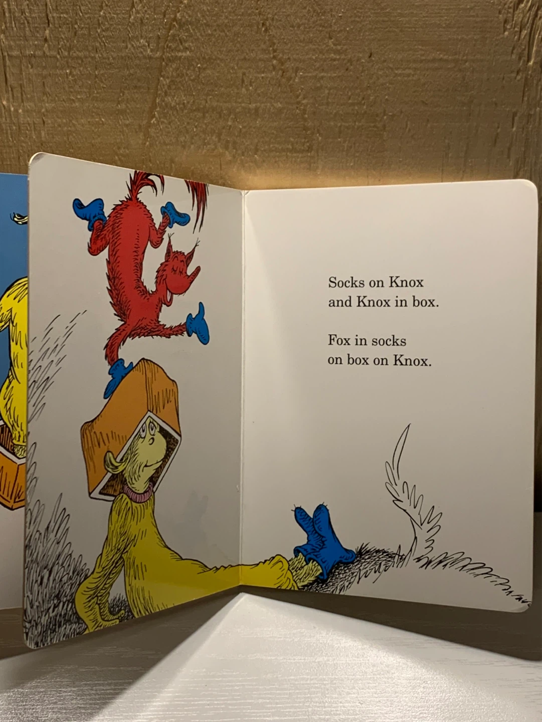 Dr. Seuss Fox in Socks Board Book - photo 3
