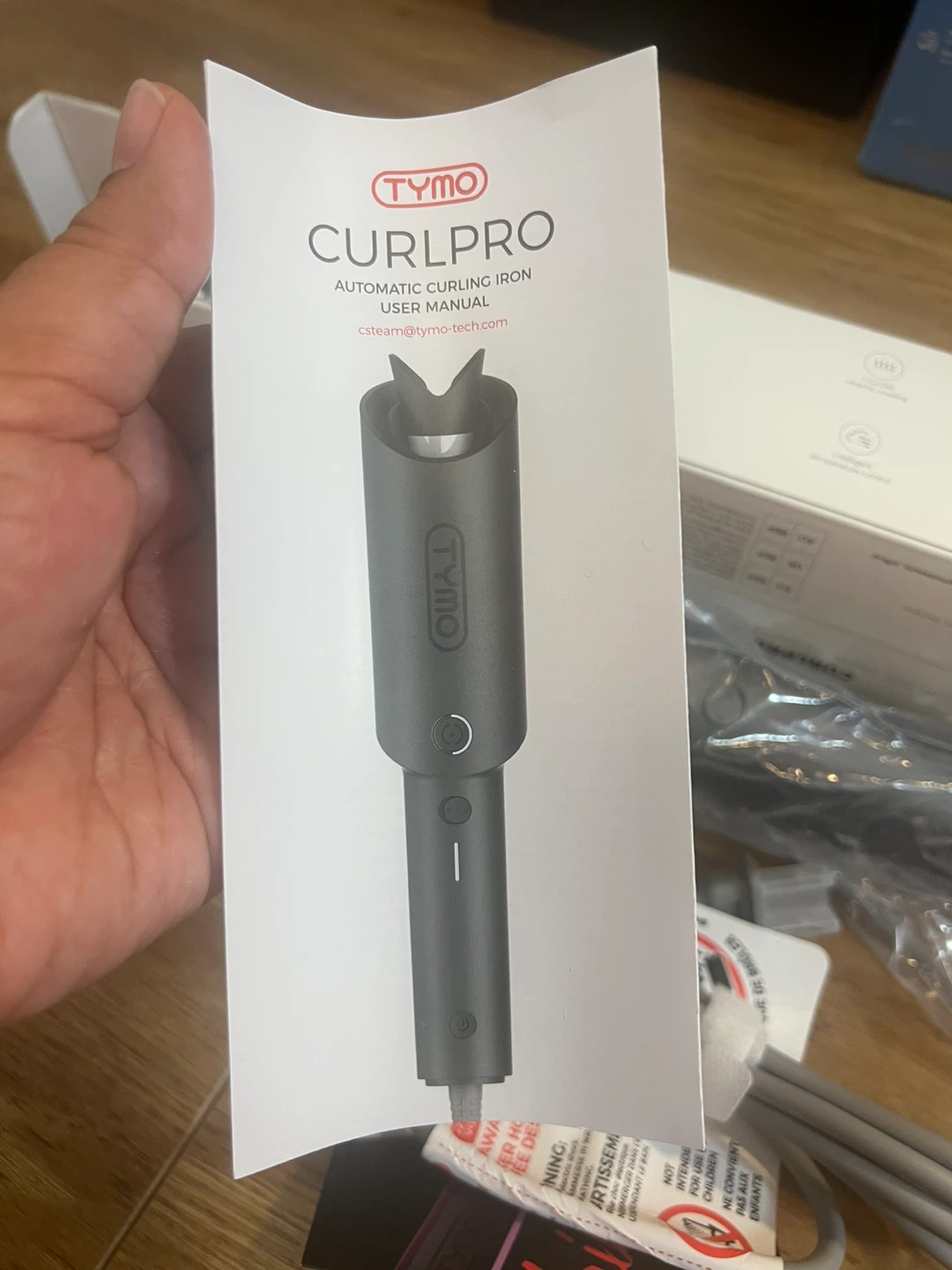 Tymo Curlpro Automatic Curling Iron 1 Inch - photo 4
