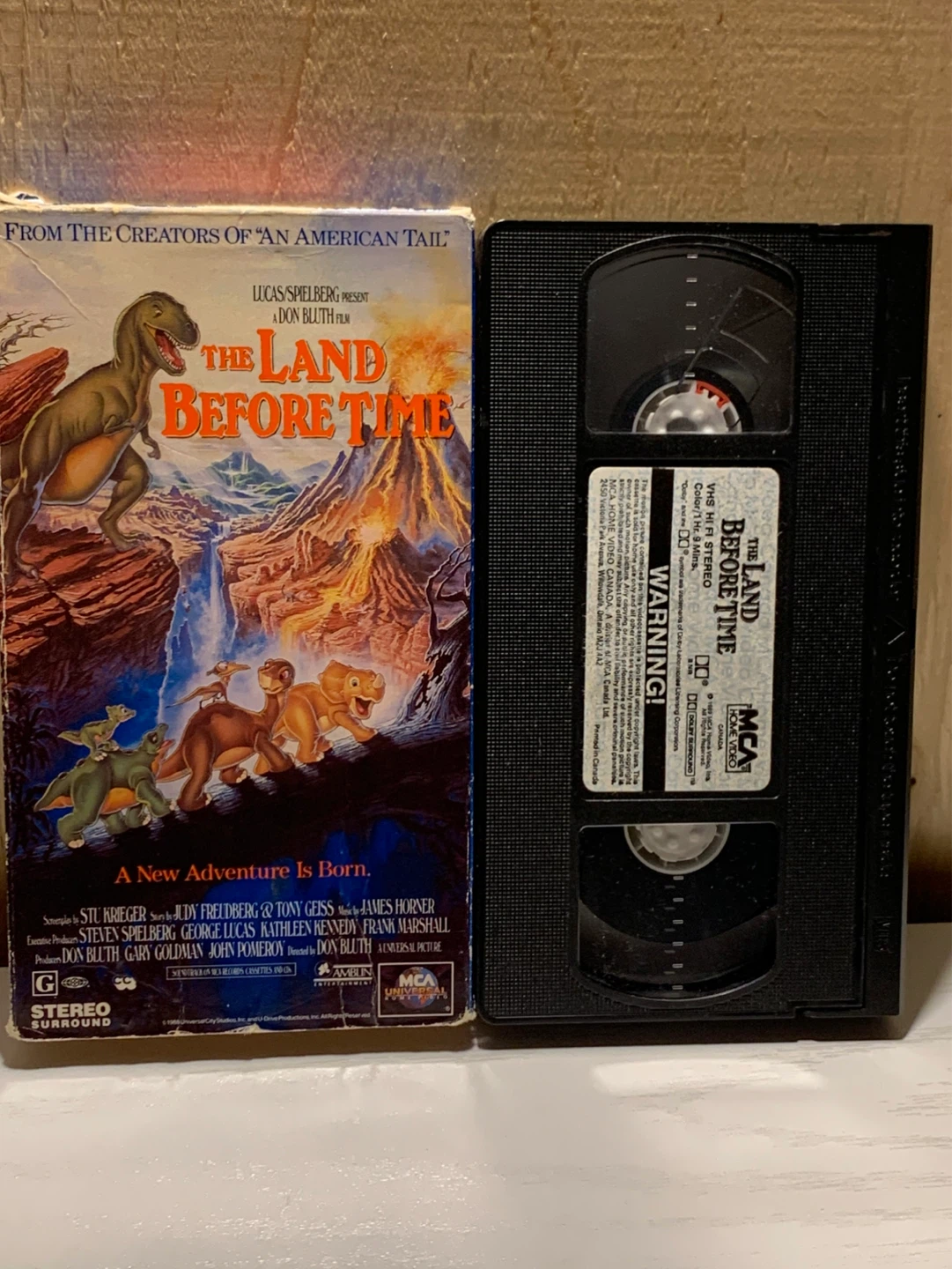 The Land Before Time VHS