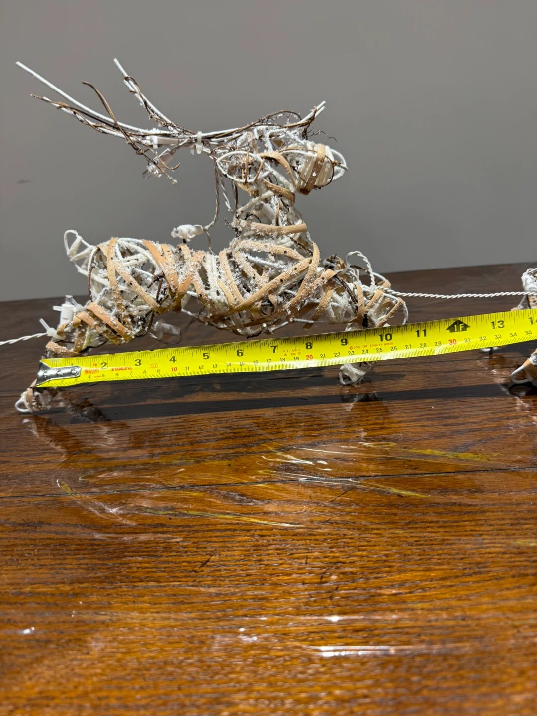 Indoor Christmas Sleigh with 3 Reindeer - photo 5