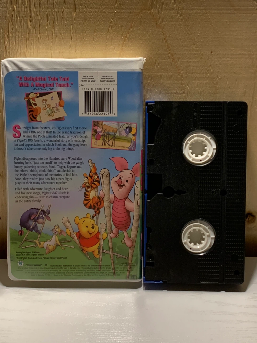 Piglet's Big Movie VHS Tape - photo 2