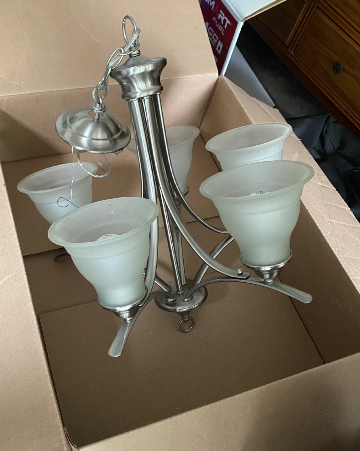 5-Light Chandelier Fixture - photo 2