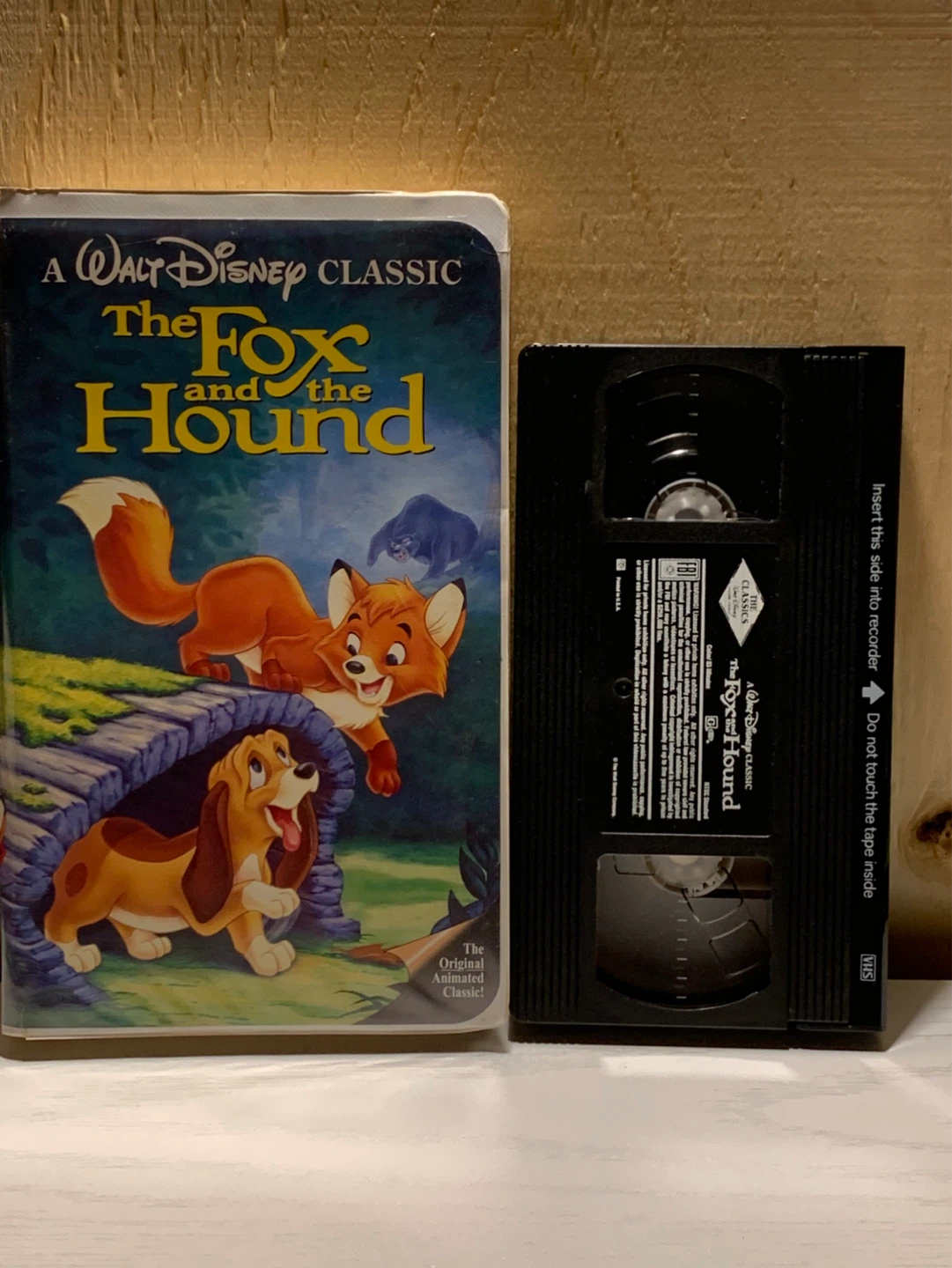 The Fox and the Hound VHS Tape - Walt Disney Classic