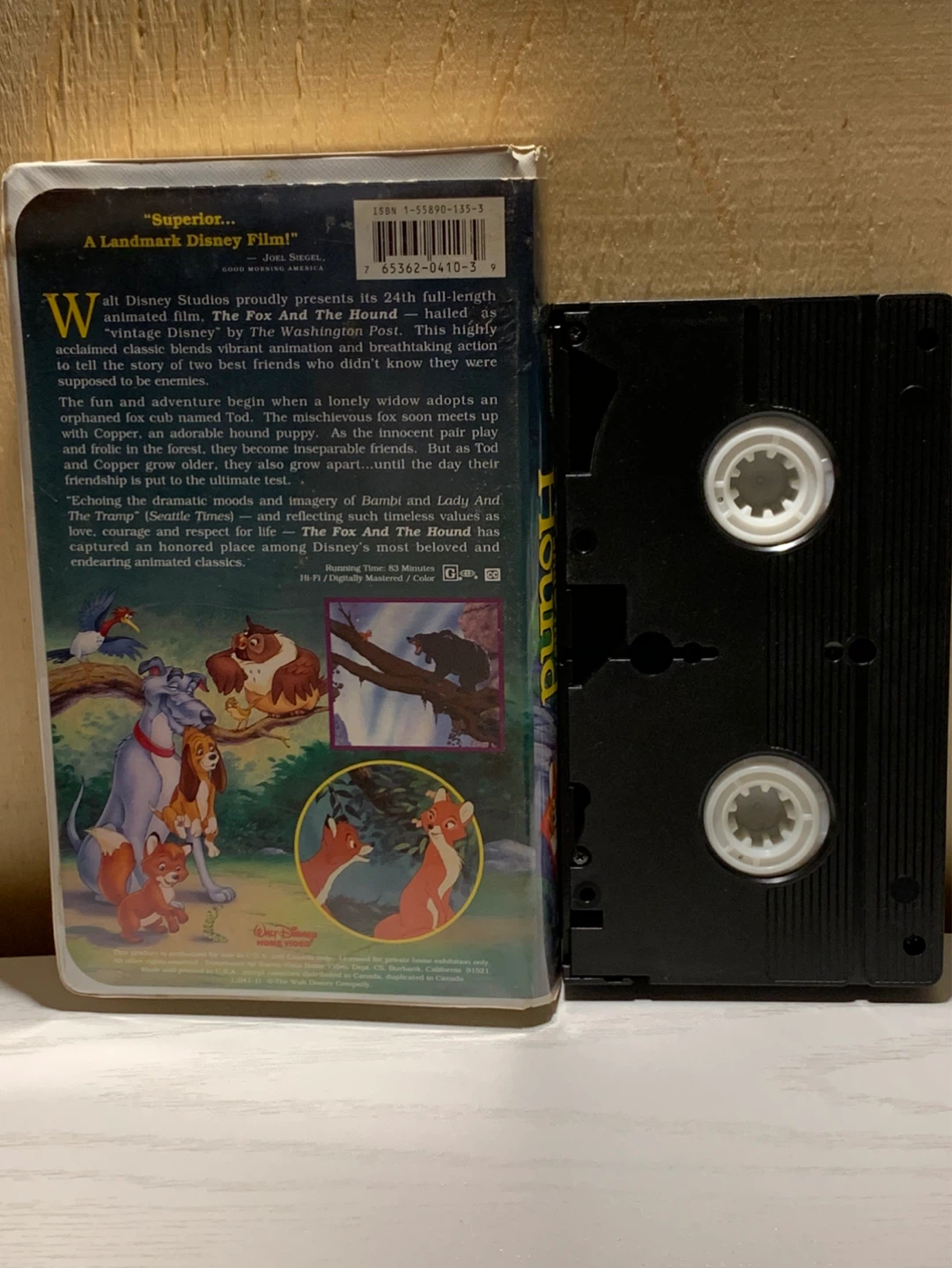 The Fox and the Hound VHS Tape - Walt Disney Classic - photo 2