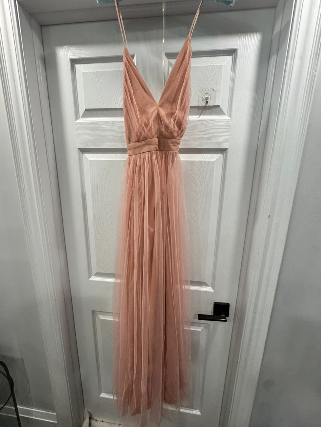 The Vintage Shop Coral Maxi Dress/ Prom or wedding Dress