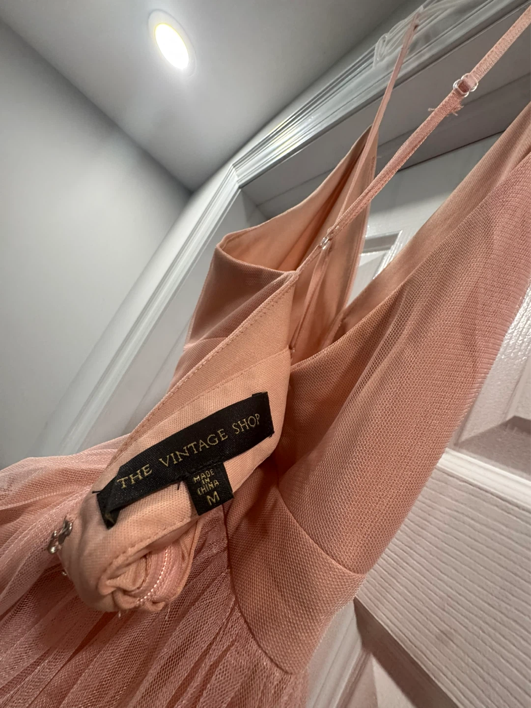 The Vintage Shop Coral Maxi Dress/ Prom or wedding Dress - photo 3