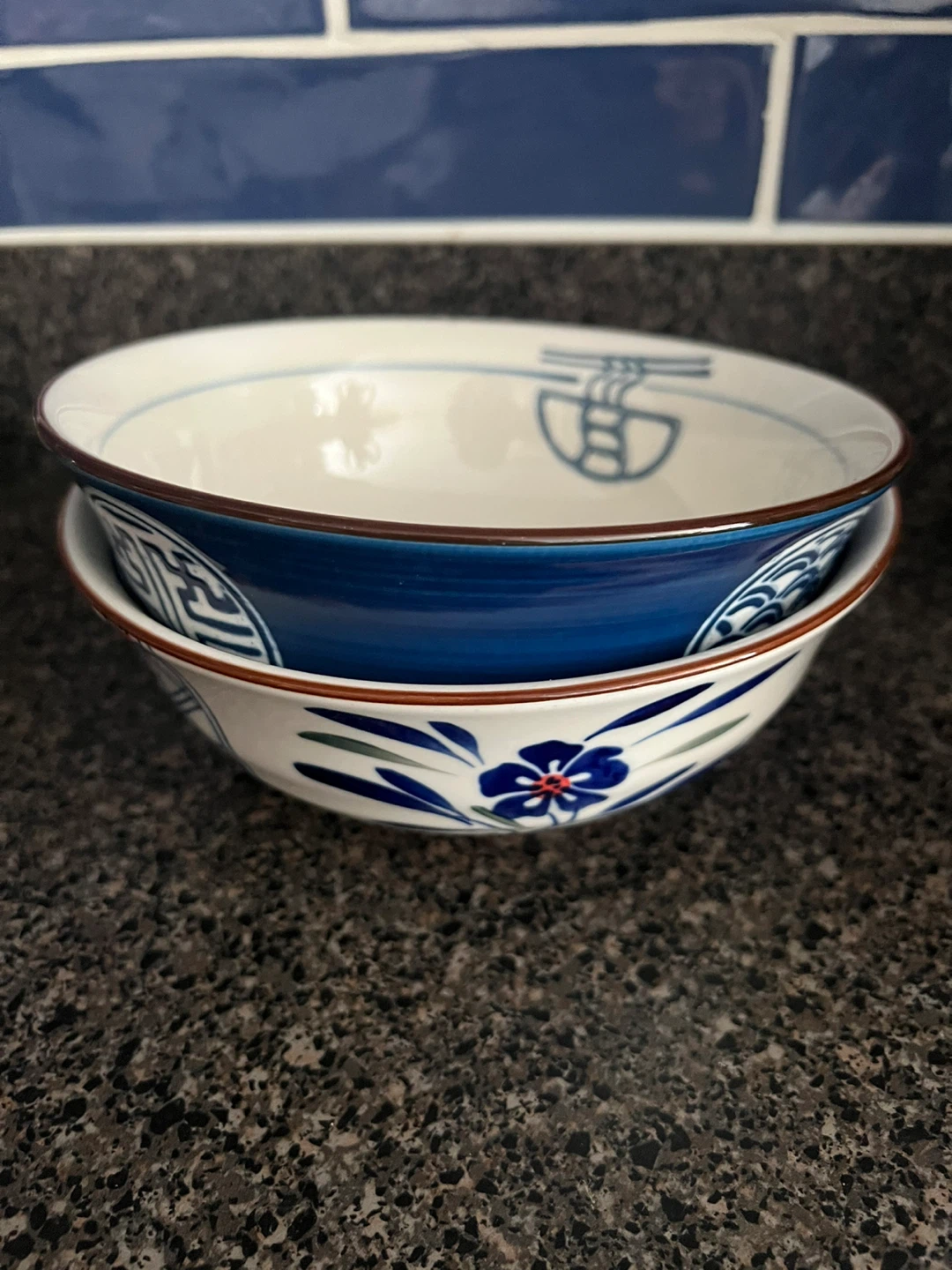 Set of 2 Ceramic Ramen Bowls - photo 2
