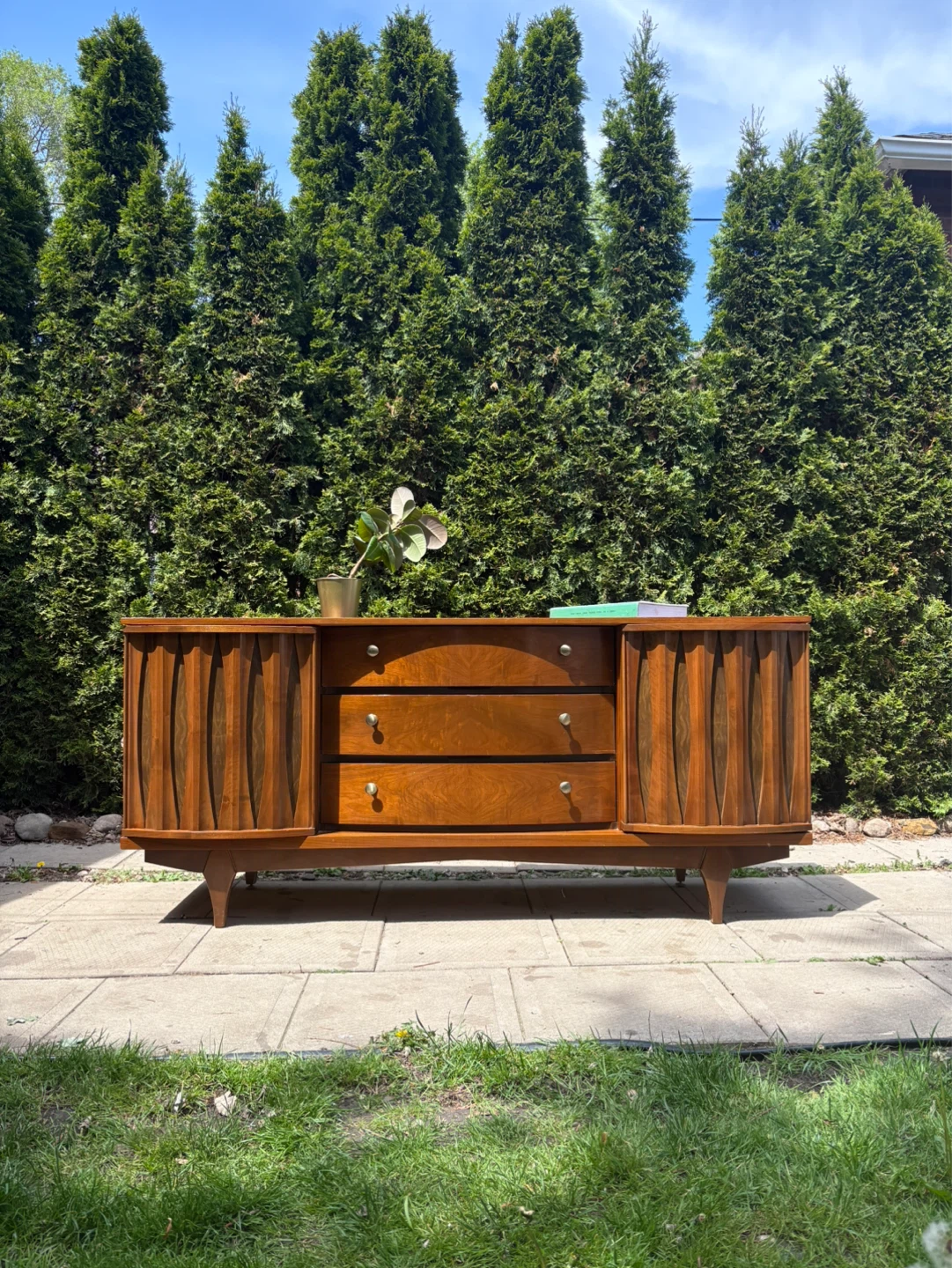 MCM Walnut Credenza / Dresser