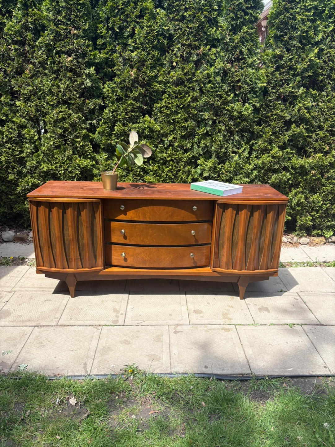 MCM Walnut Credenza / Dresser - photo 2