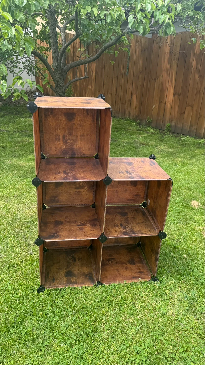 Modular Cube Storage Shelves