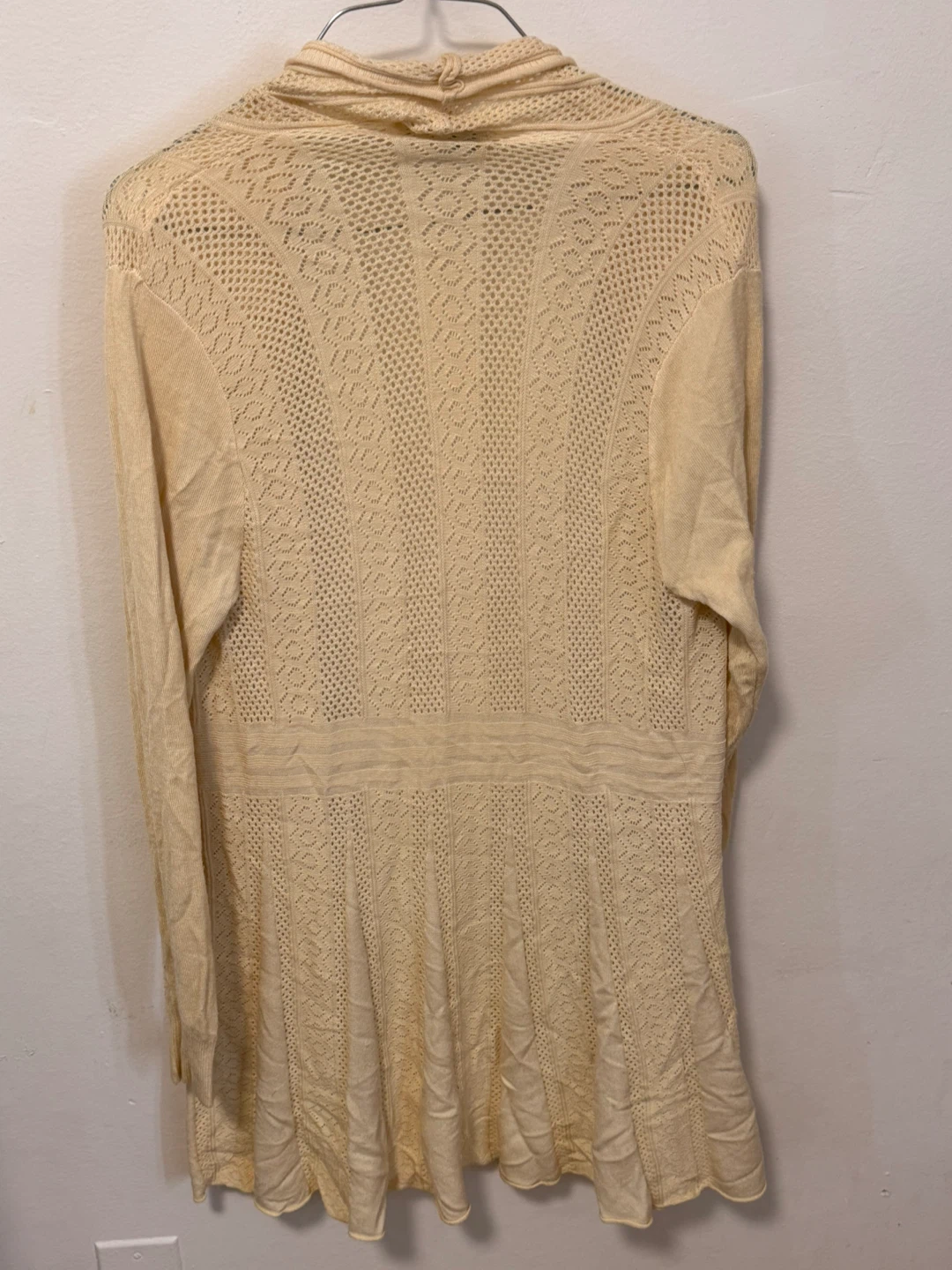 ‼️Declutter‼️Cream Casa Donna Open Front Cardigan - photo 2