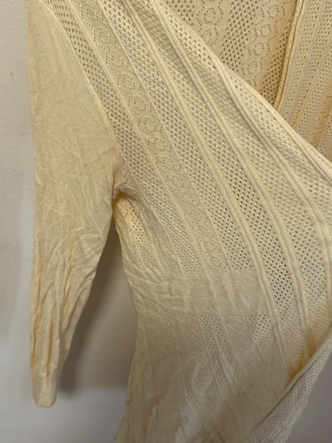 ‼️Declutter‼️Cream Casa Donna Open Front Cardigan - photo 3