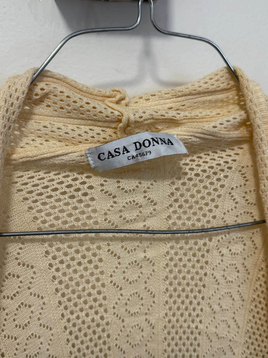 ‼️Declutter‼️Cream Casa Donna Open Front Cardigan - photo 5