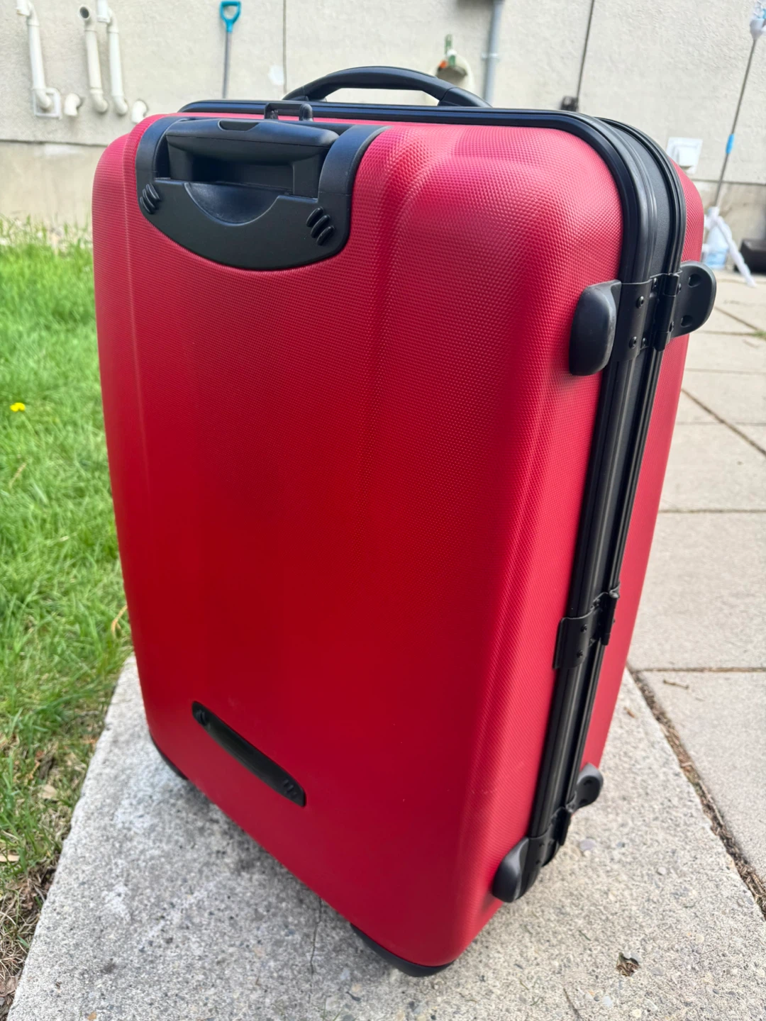 Red Delsey Hardside Suitcase brand new - photo 4