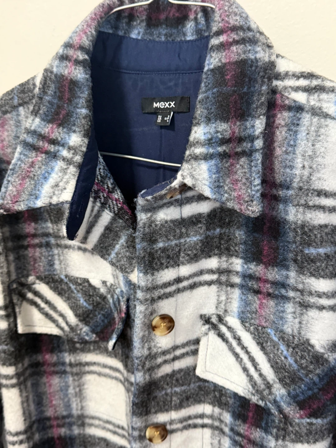 ‼️DECLUTTER‼️MEXX Plaid Button-Up Shirt Jacket - photo 4