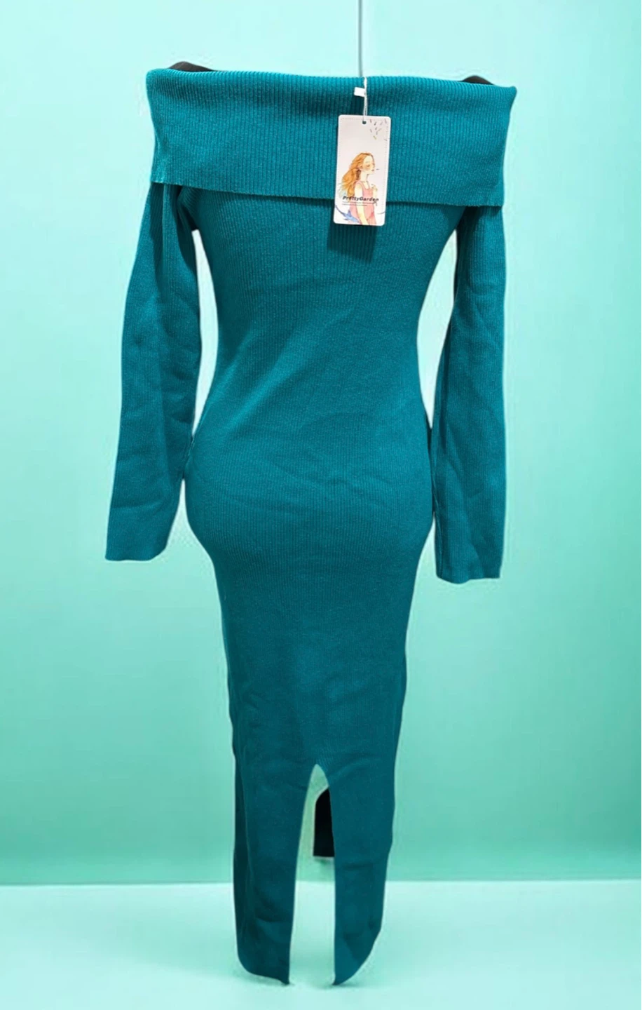Pretty Garden  Knit Midi Dress Size L - photo 3