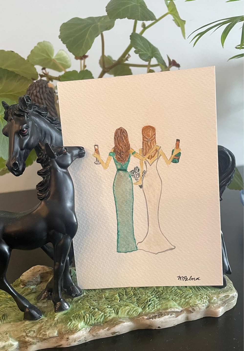 Watercolour Wedding & Celebration Paintings - photo 3