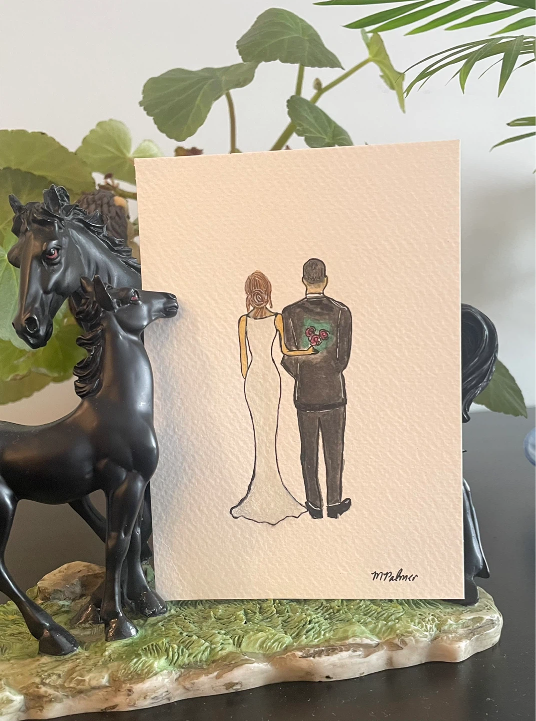 Watercolour Wedding & Celebration Paintings - photo 2