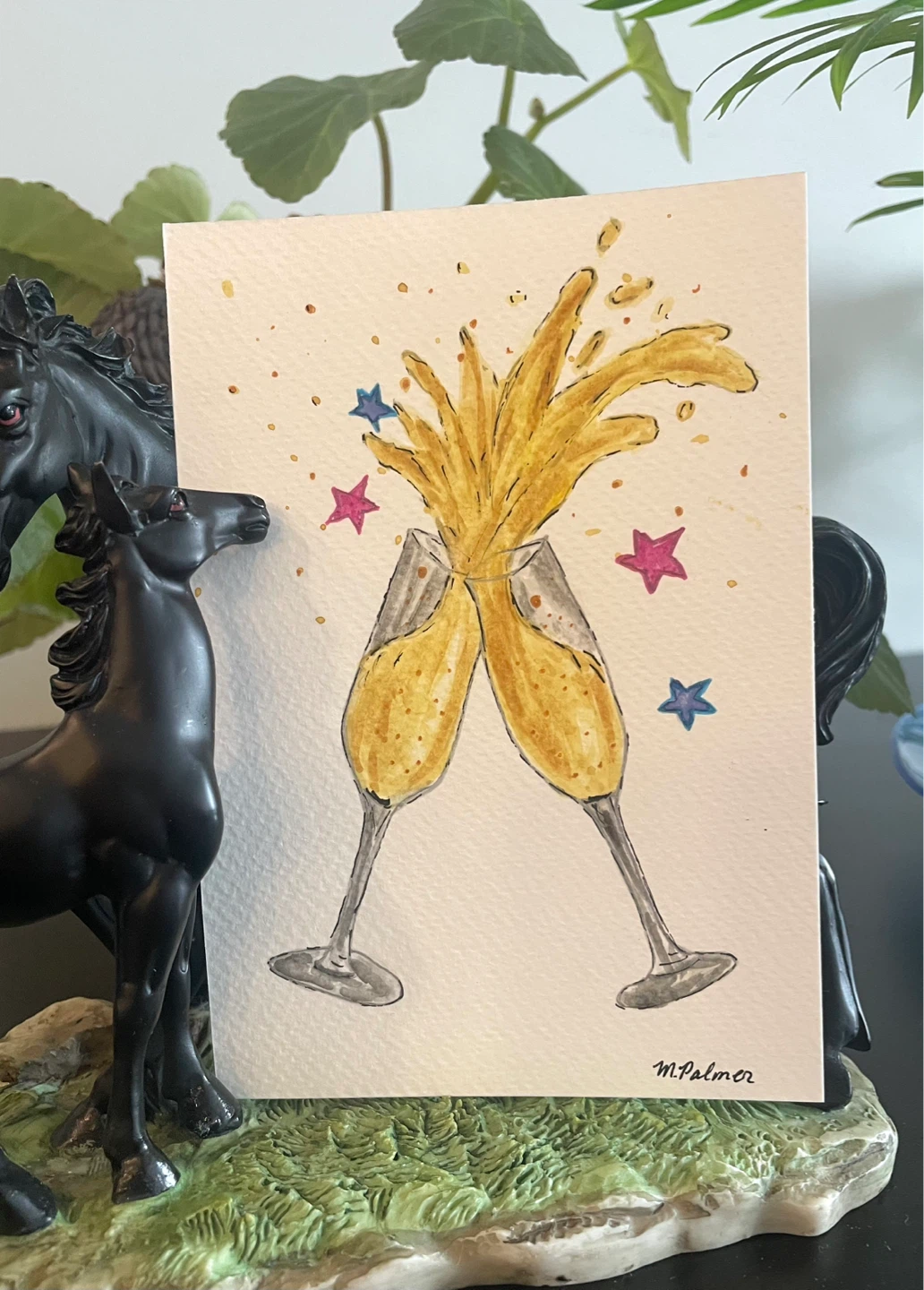 Watercolour Wedding & Celebration Paintings - photo 4