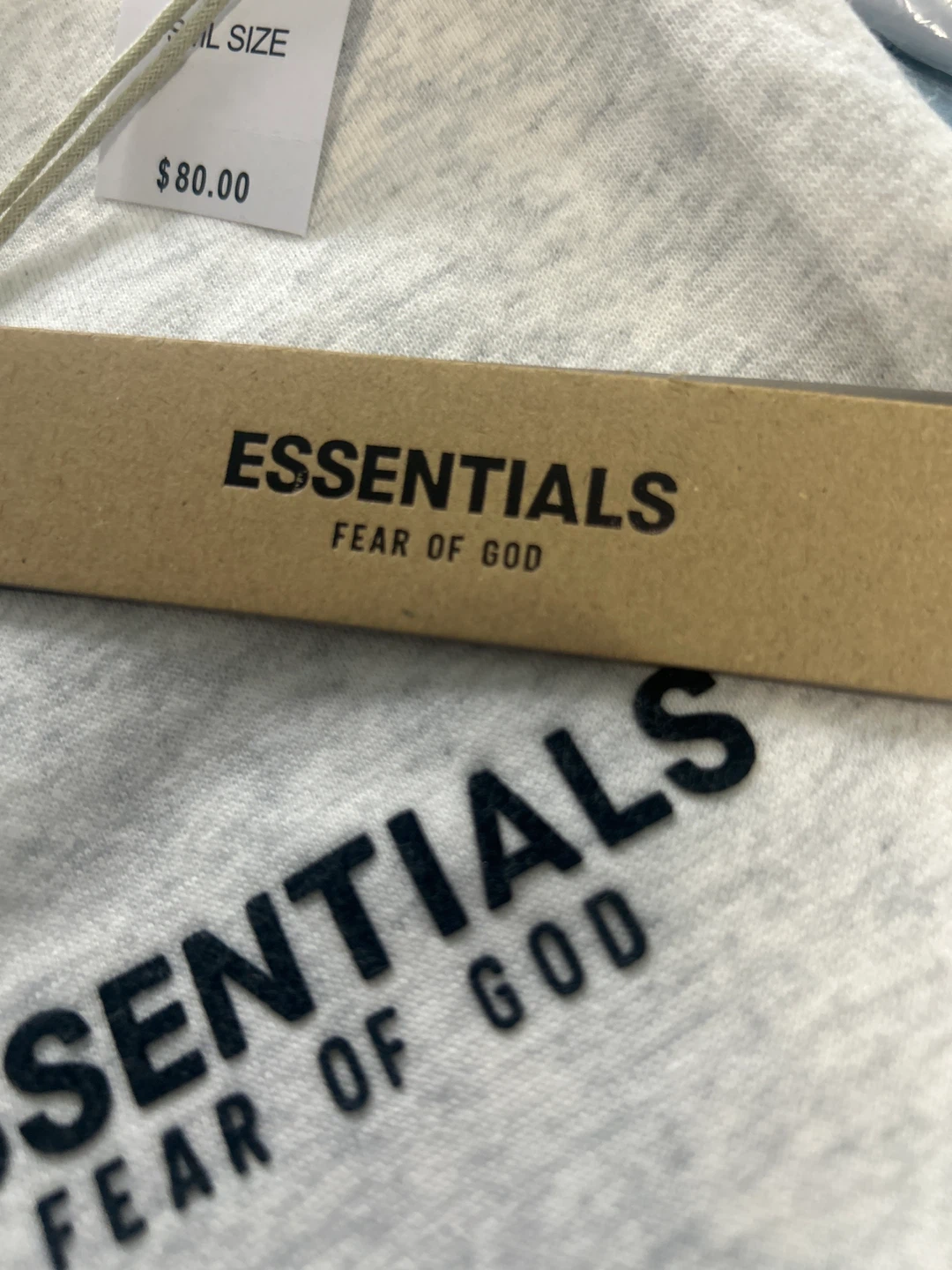 Grey essential shorts - photo 3