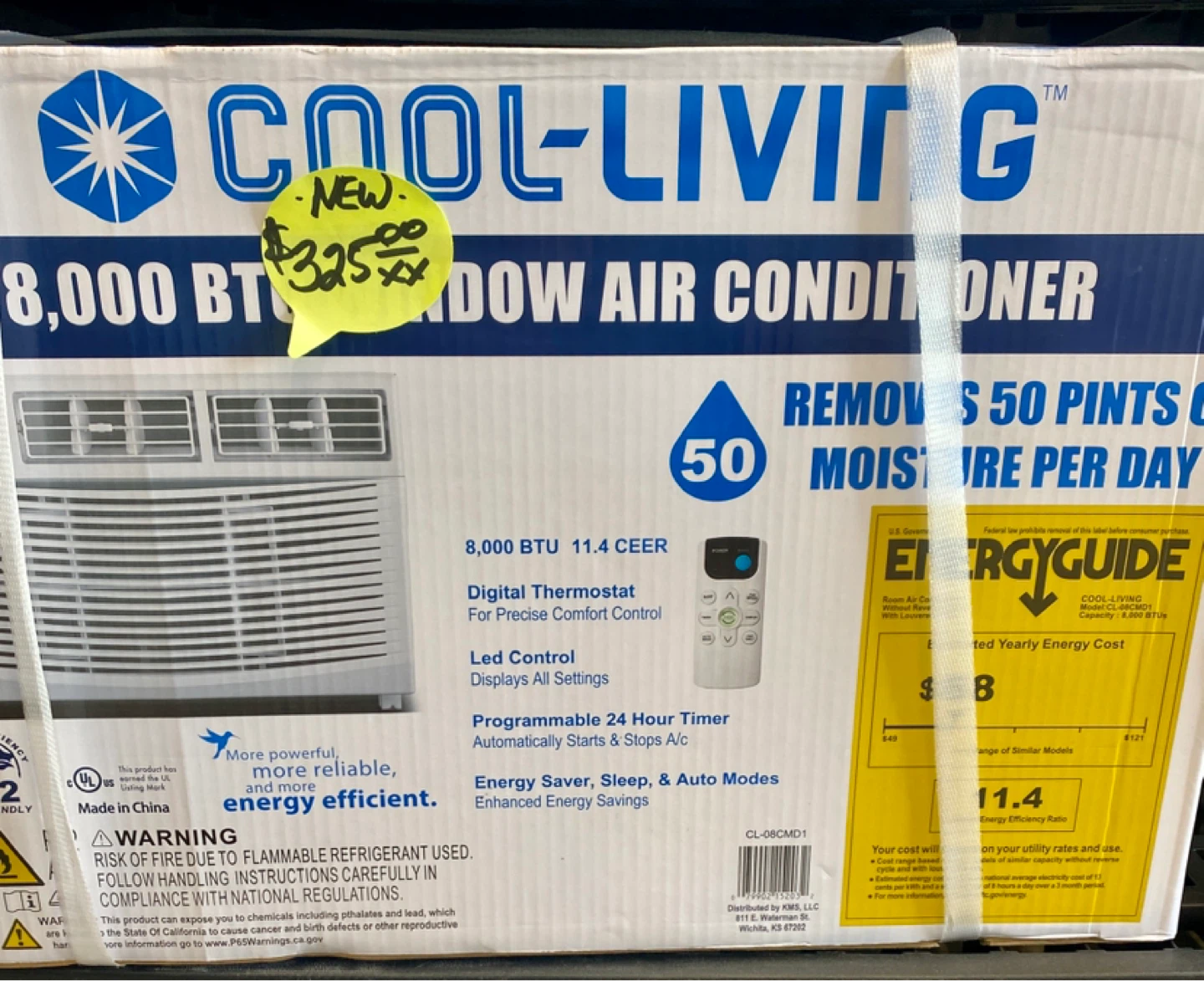 New 8000 BTU Air Conditioner