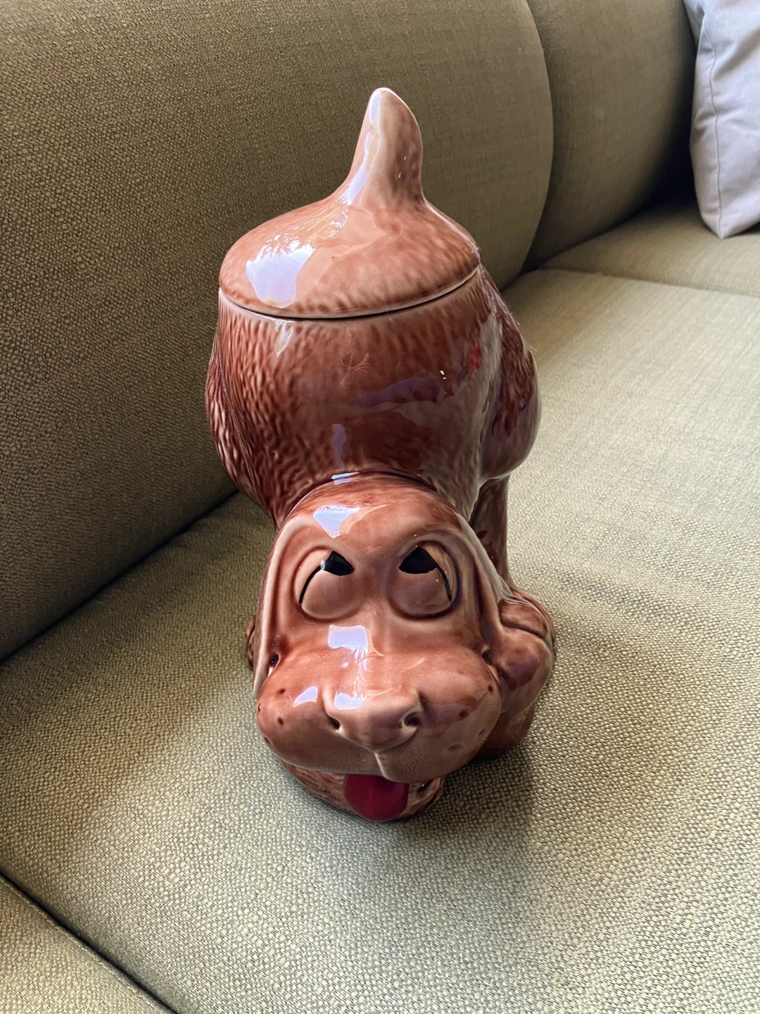 McCoy Cookie Jar Brown Dog - photo 2
