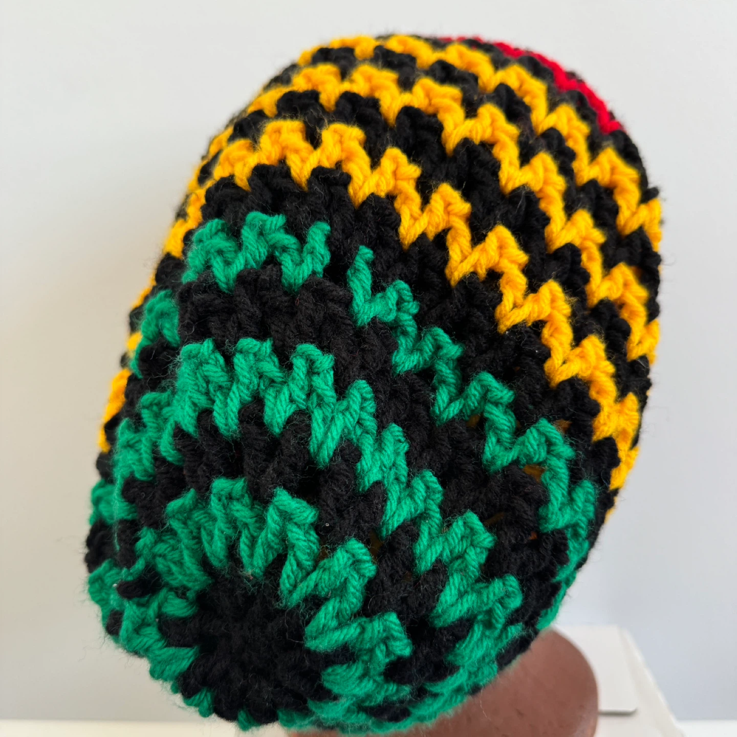 Rasta Hats are all hand crochet $30 each or 2/$50 - photo 4