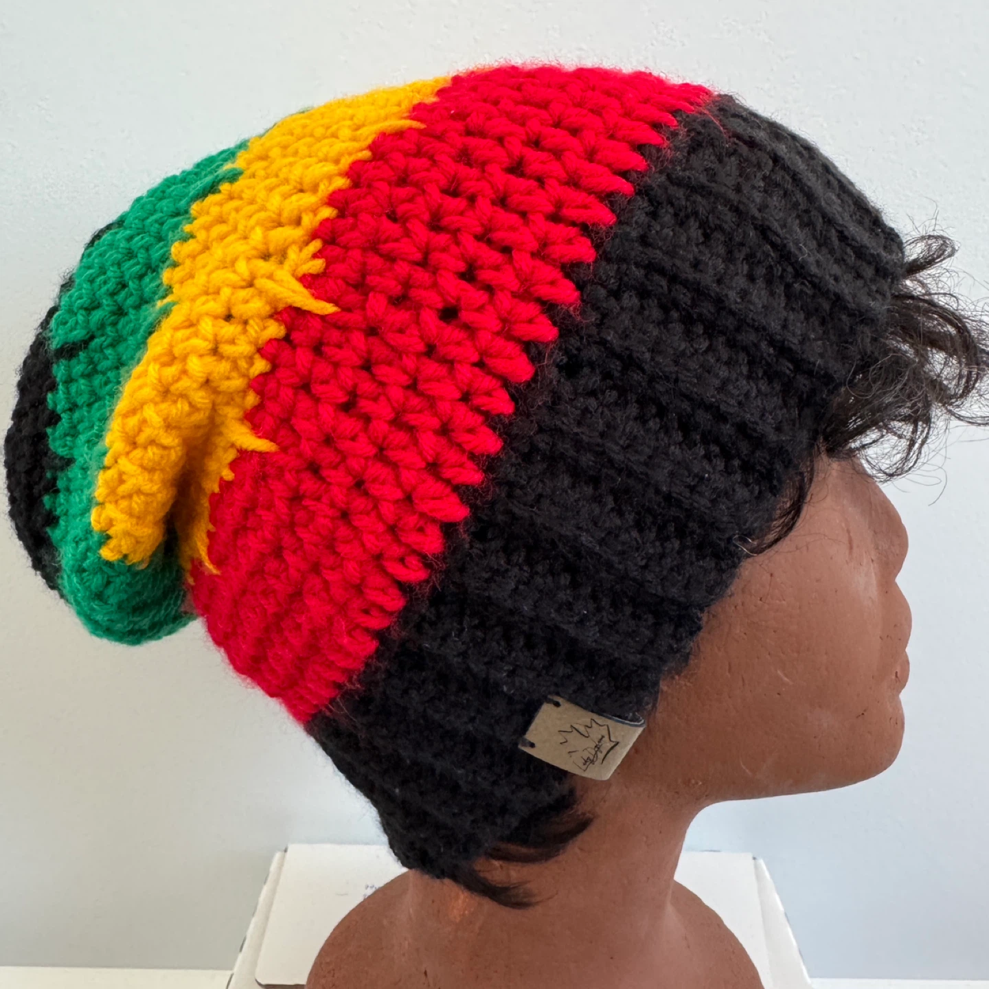 Rasta Hats are all hand crochet $30 each or 2/$50 - photo 2