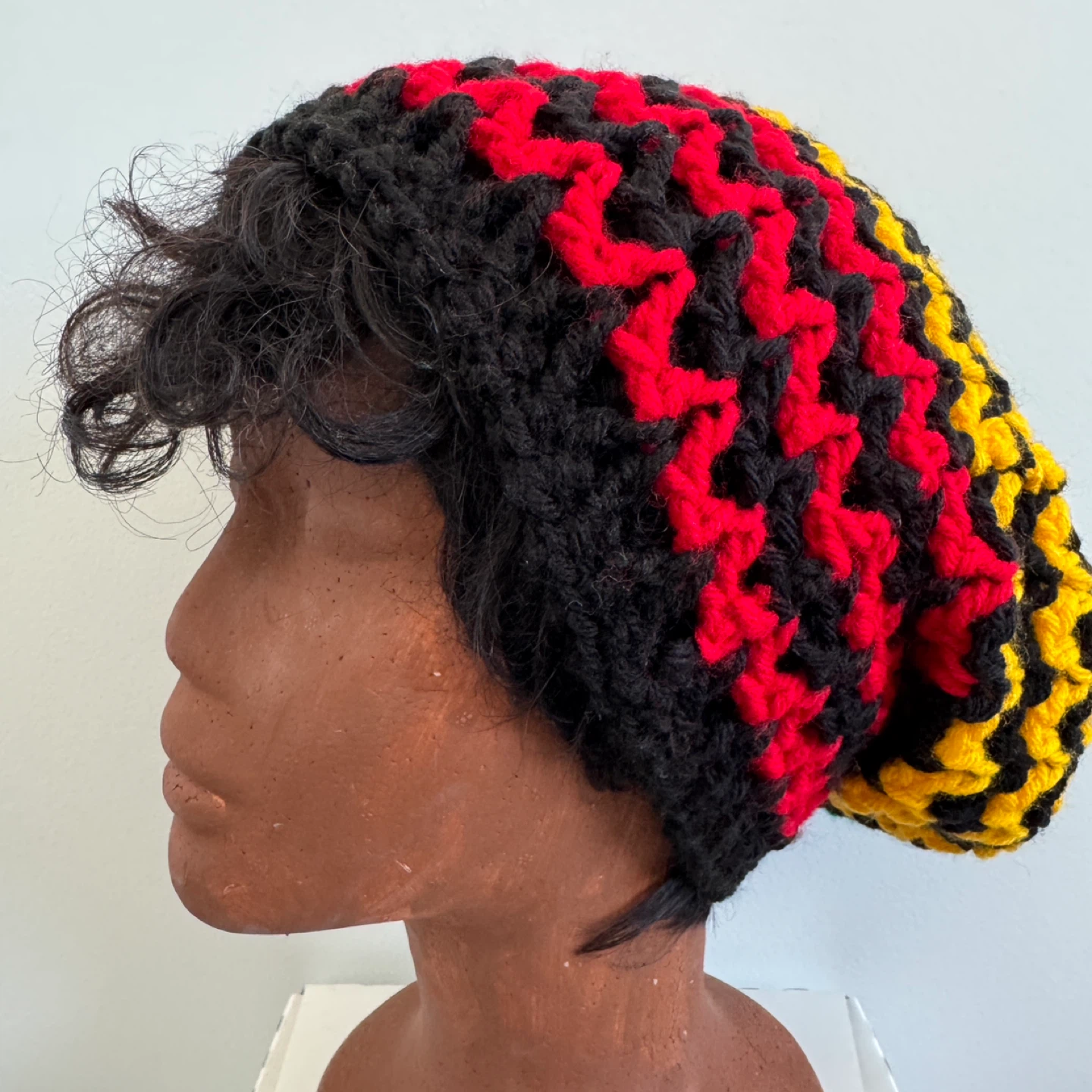 Rasta Hats are all hand crochet $30 each or 2/$50 - photo 3