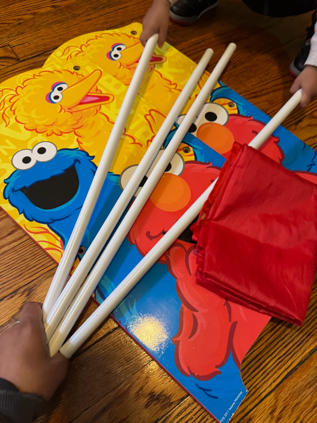 Sesame Street Toy Organizer with Storage Bins - photo 2