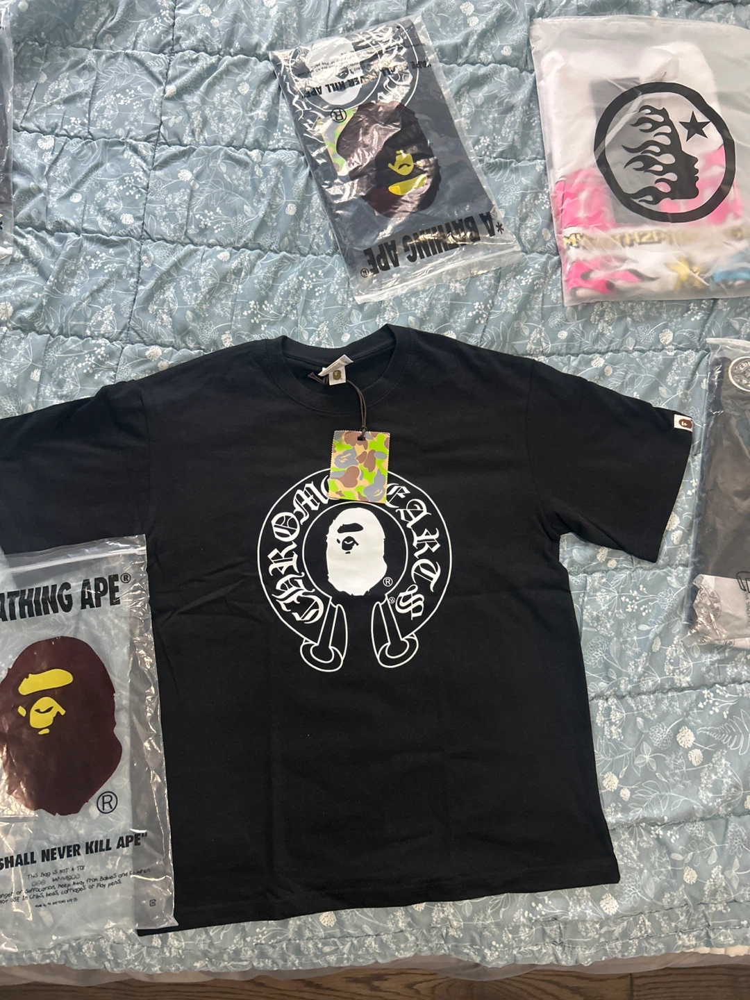 BAPE A Bathing Ape x Chrome Hearts T-Shirt