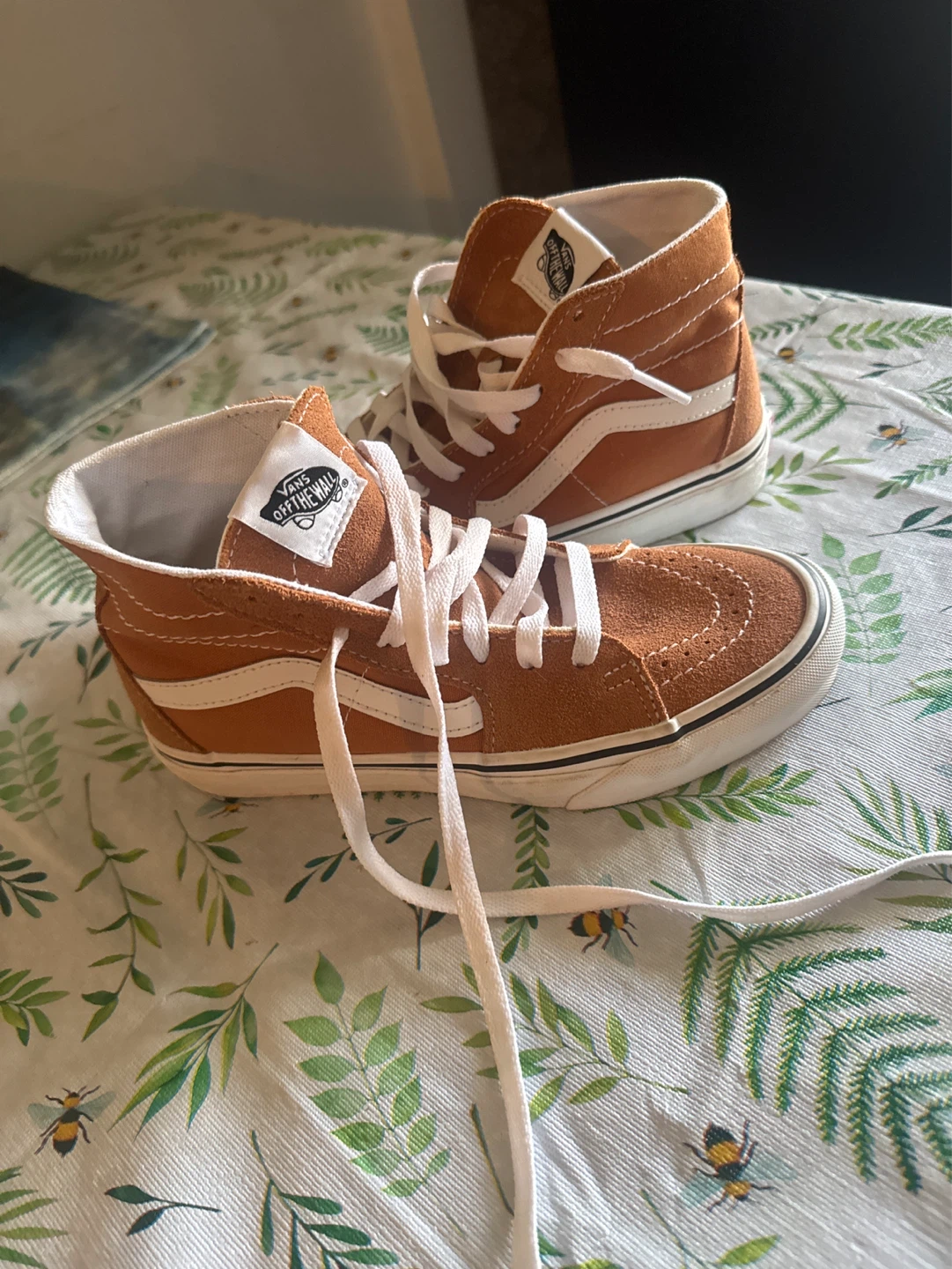 Vans SK8-Hi Suede Sneakers - Brown - photo 4