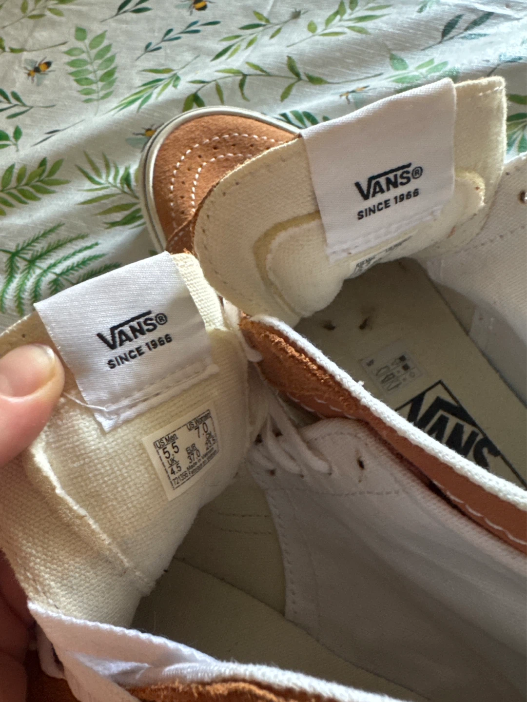 Vans SK8-Hi Suede Sneakers - Brown - photo 5