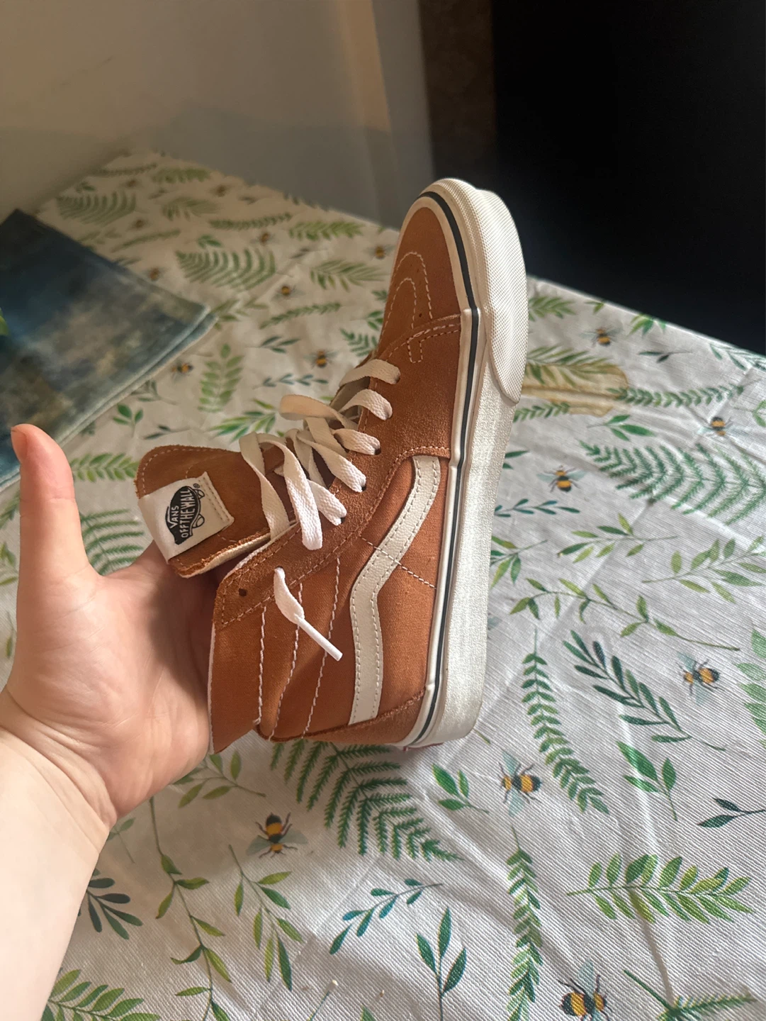Vans SK8-Hi Suede Sneakers - Brown - photo 2