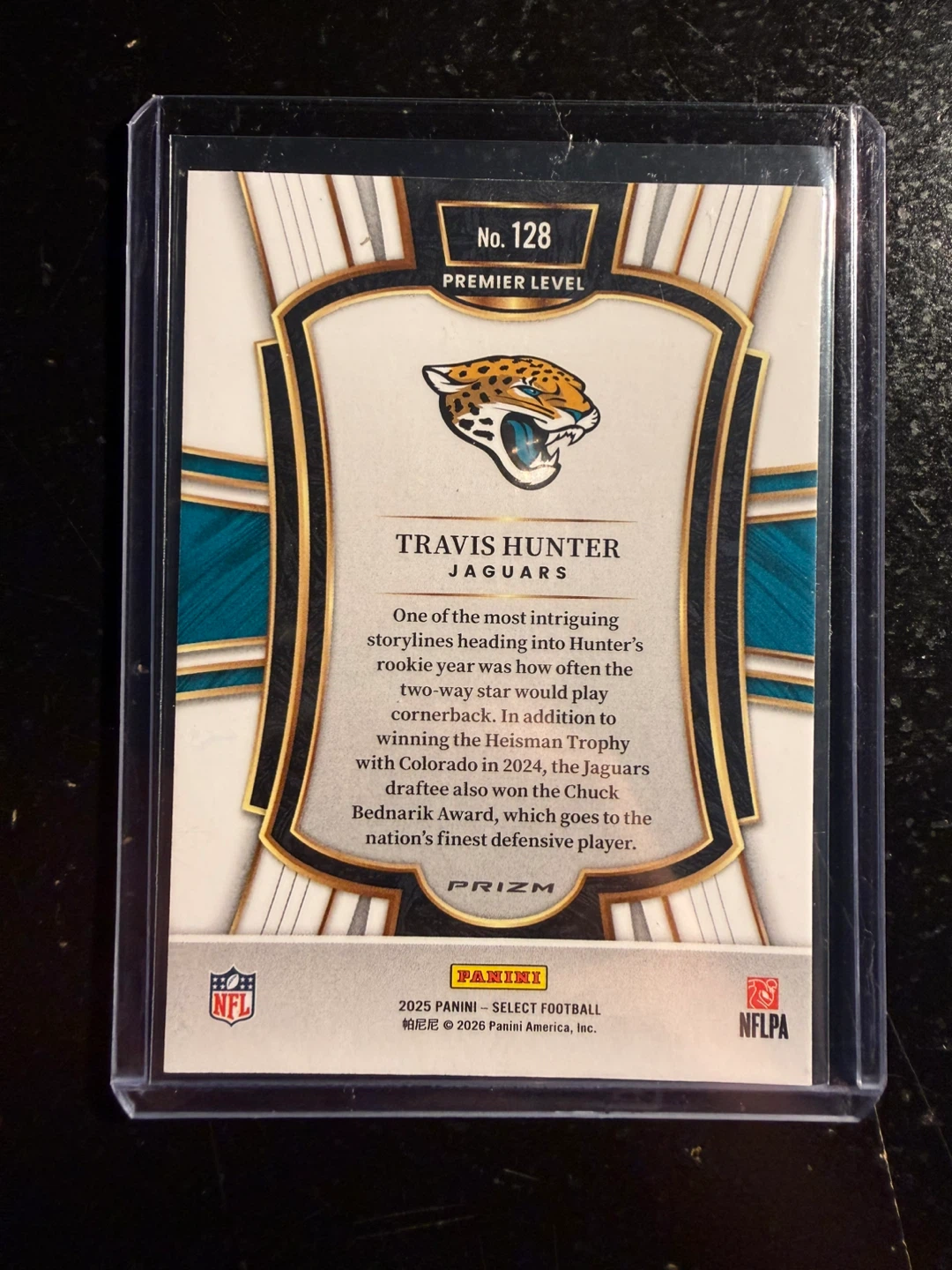 2023 Panini Select Travis Hunter RC Rookie Card - photo 2