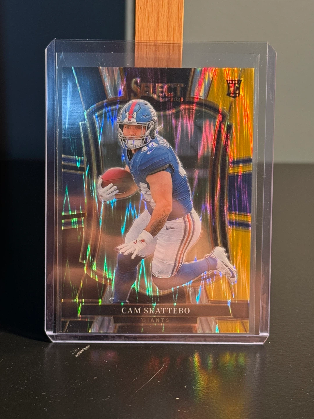 2025 Panini Select Football Cam Skattebo RC #195