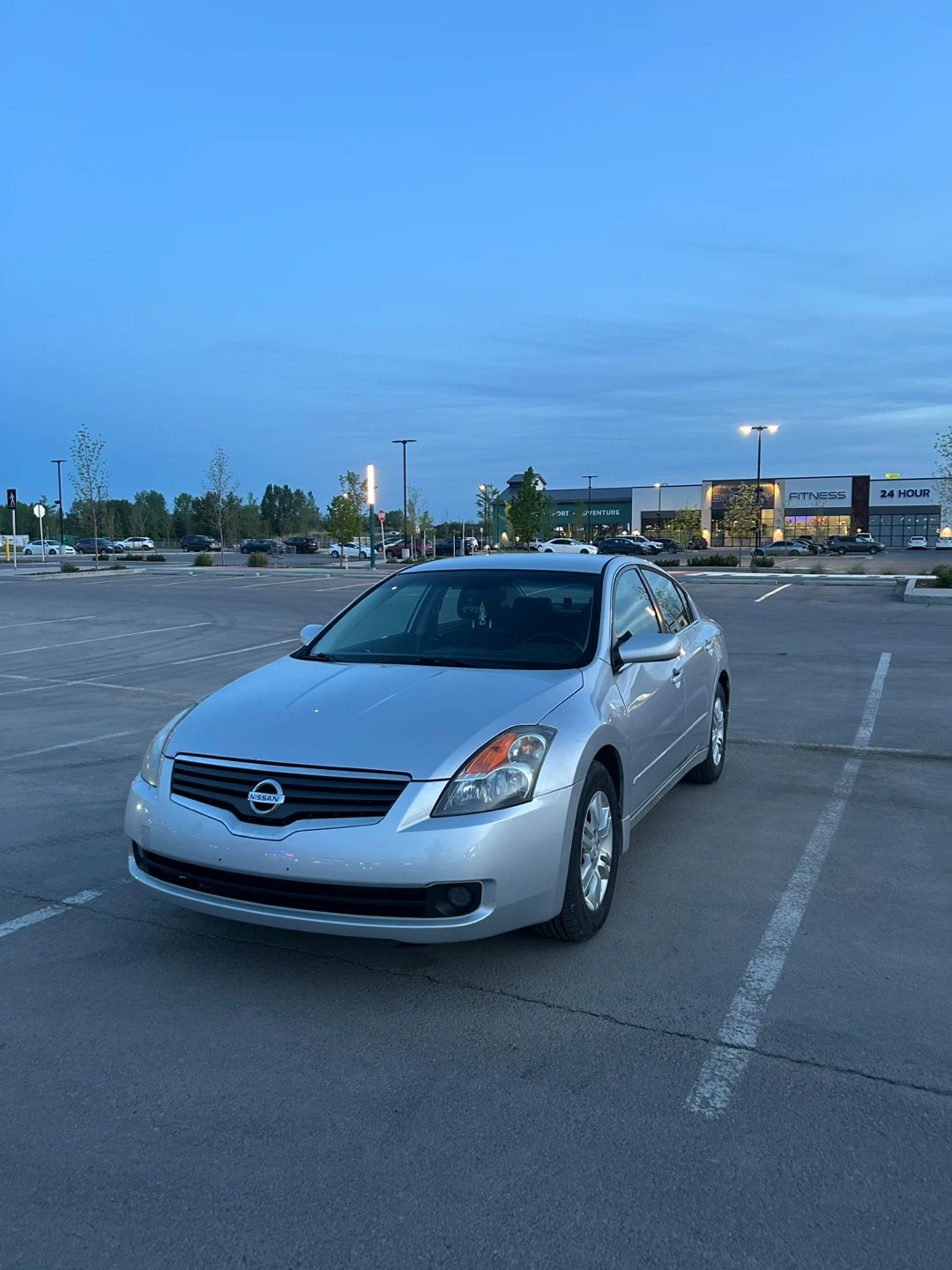 Silver Nissan Altima Sedan