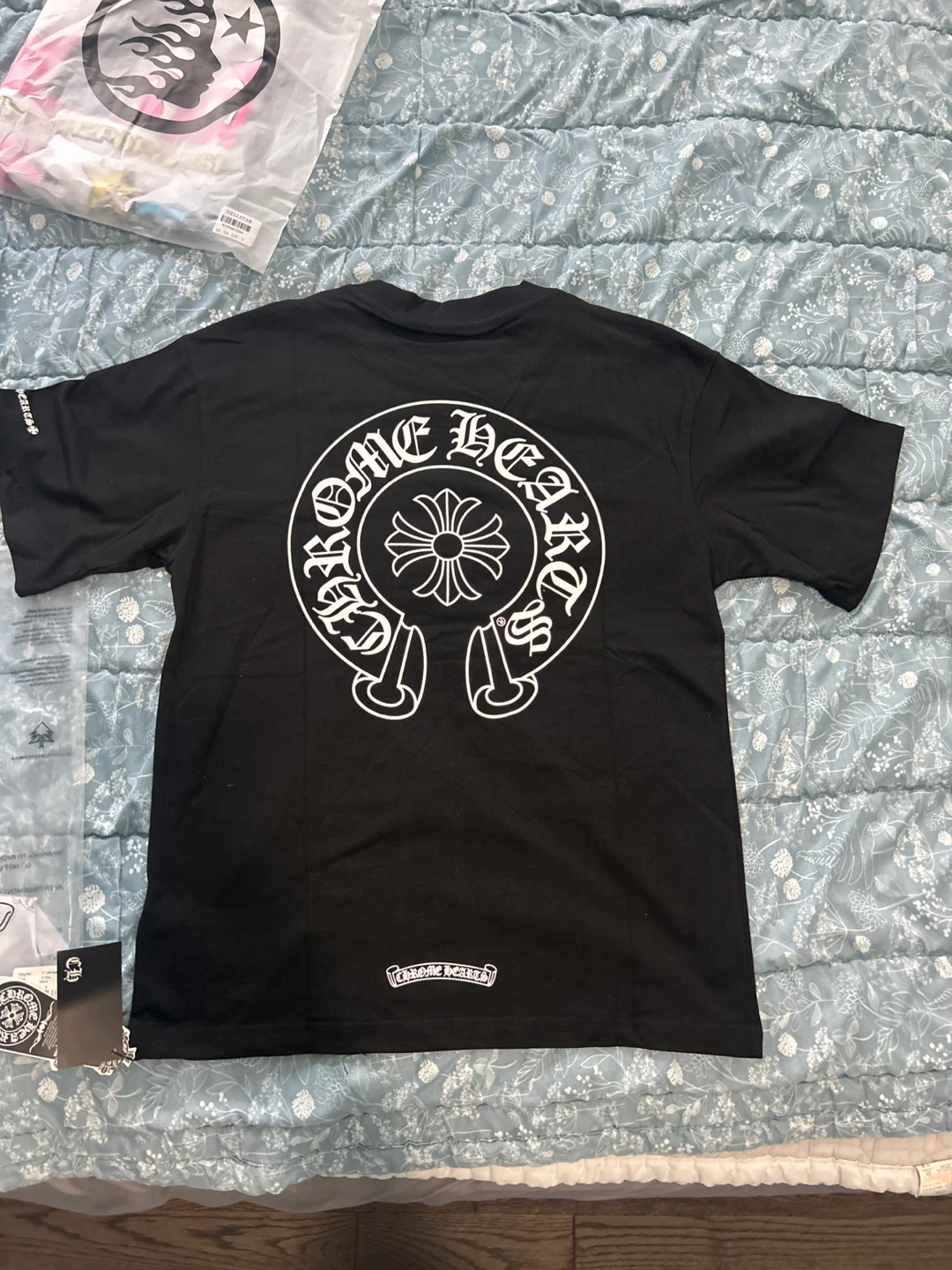 Chrome Hearts Black Logo T-Shirt - photo 3