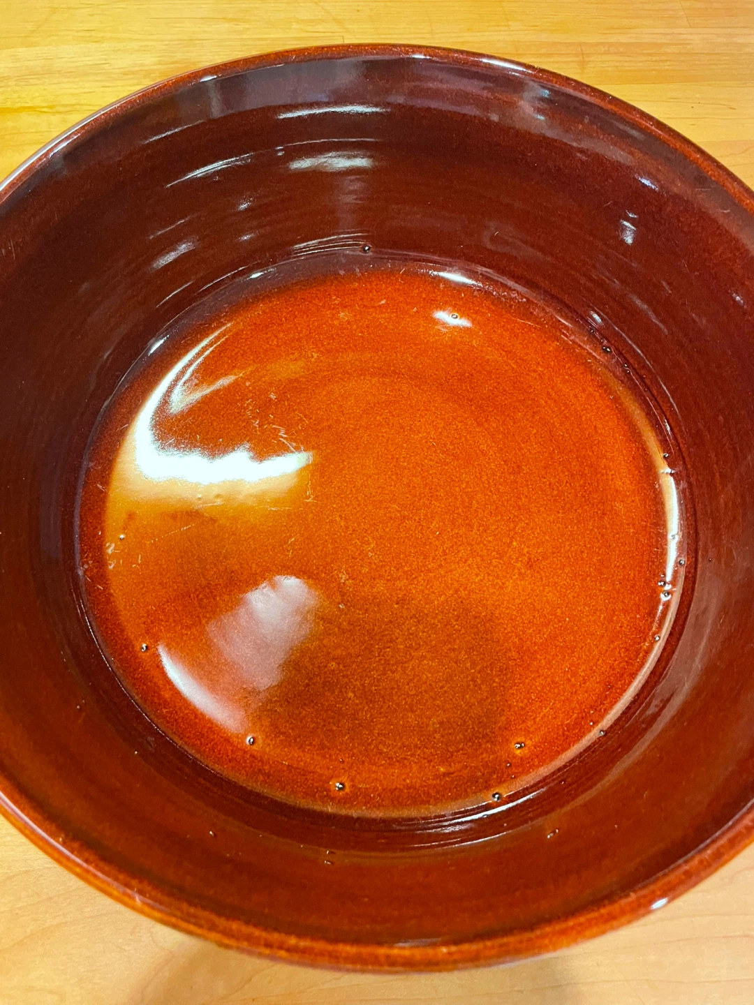 Brown Ceramic Mixing Bowl - photo 4